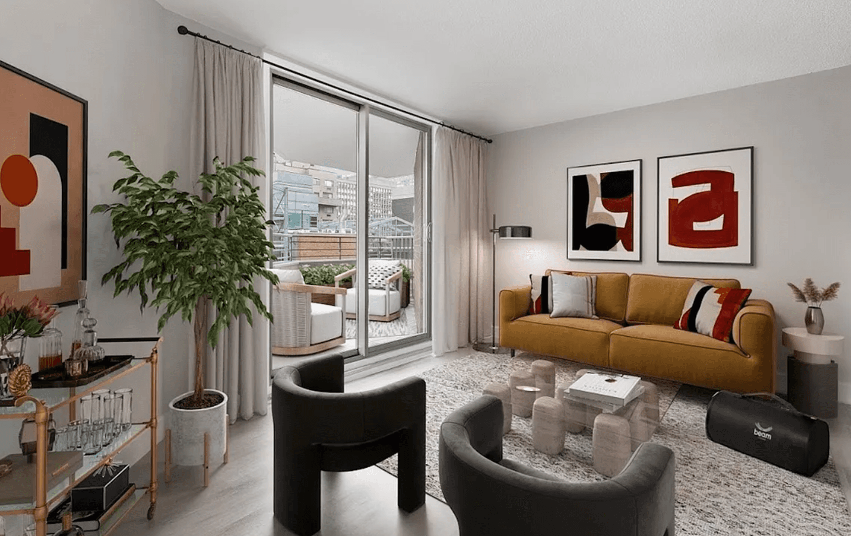 No Fee 4 Beds /2 Baths amenity filled Kips Bay Building/ Private Balcony