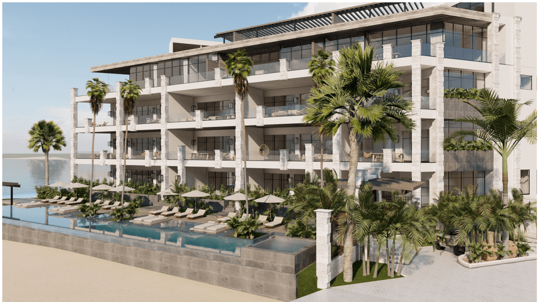 Luxurious Ocean Front apartments in Puerto Aventuras  #102