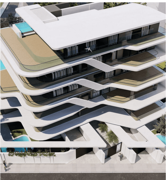 A Luxurius Complex of Apartments and Maisonettes