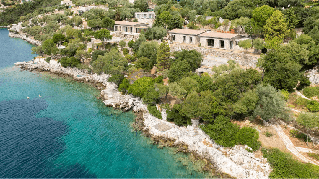 Waterfront Villa with Direct Sea Access and Private Mooring – Sivota, Lefkada