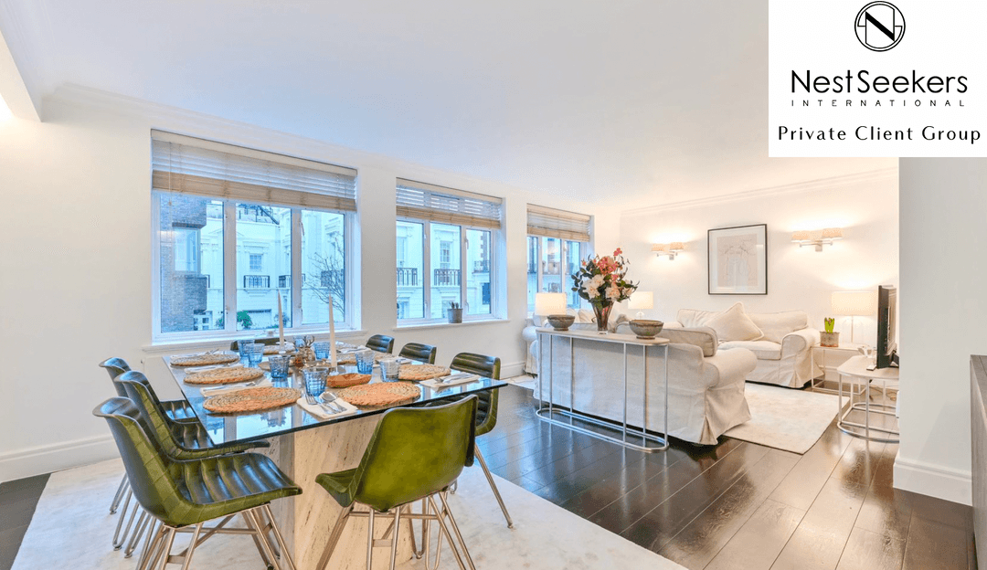 3 Bedroom Lateral Apartment with Parking in Hyde Park Gate, London