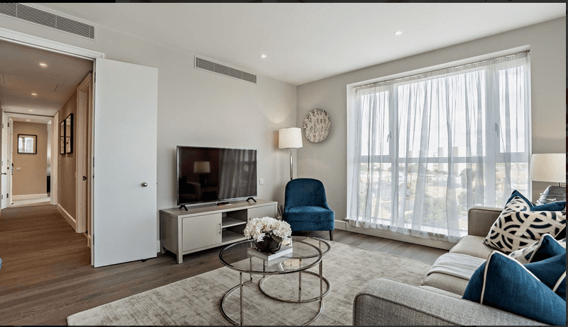 Modern 2 Bedroom Flat for Rent in Canary Wharf | Furnished Apartment Near Station