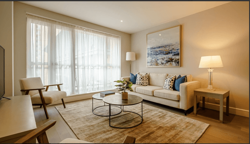 Modern 2 Bedroom Flat for Rent in Canary Wharf | Furnished Apartment Near Station