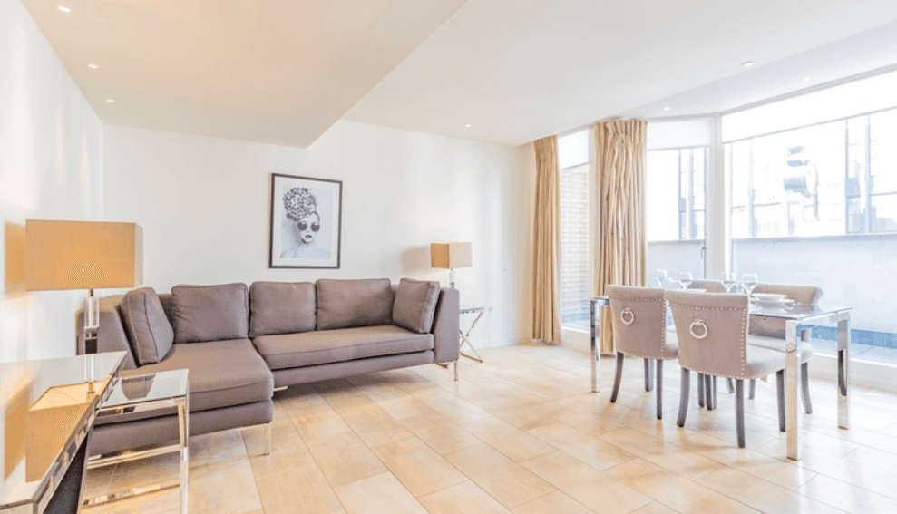 Stylish Second Floor Two-Bedroom Apartment with Private Terrace & Balcony