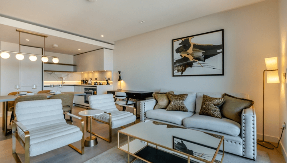 Luxury Interior-Designed 1-Bedroom Apartment with Private Balcony & Premium Amenities