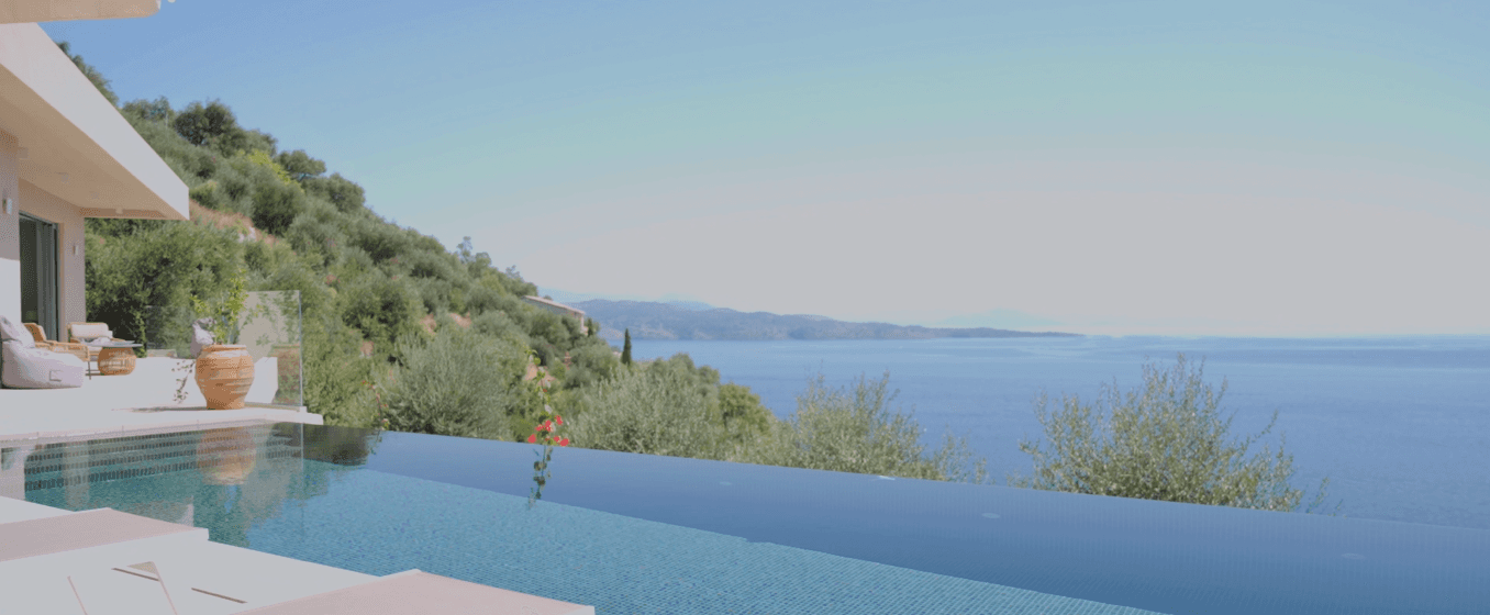 Luxurious 3-Bedroom Villa with Panoramic Sea Views near Agni Bay, Corfu