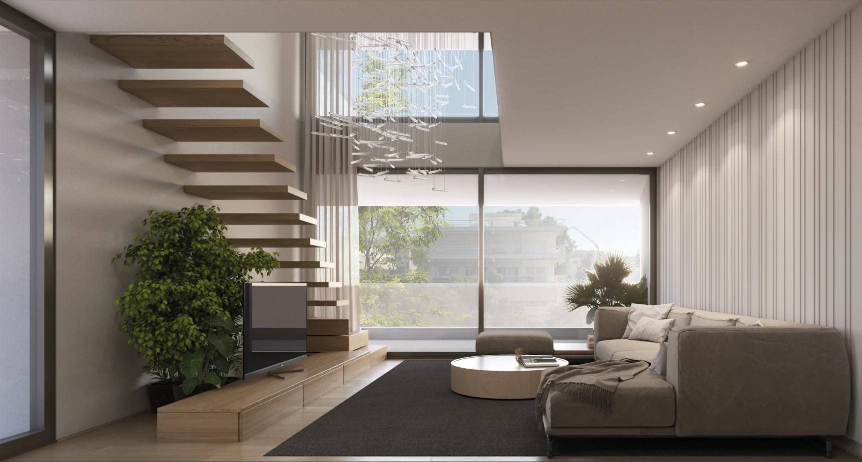 Unique Aesthetics Maisonette (unit DE 4) on the 4th & 5th floor, in Voula