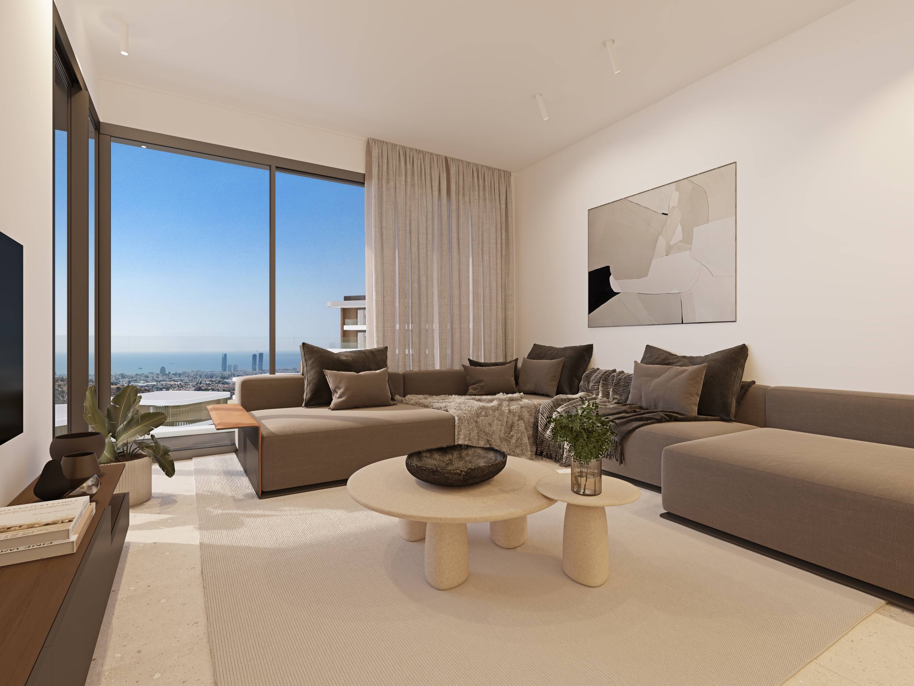 Refined 2-Bedroom Residence with Expansive Terrace Moments from the Coastline