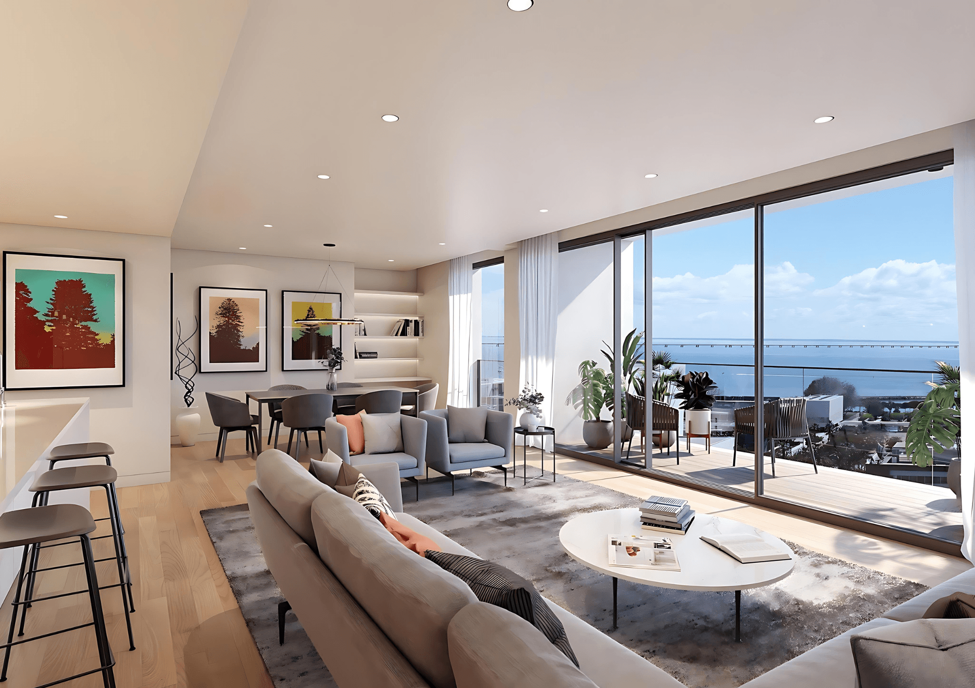 SUPERB NEW 3 BEDROOMS (PLUS) FAMILY APARTMENT in Lisbon’s Most Modern District