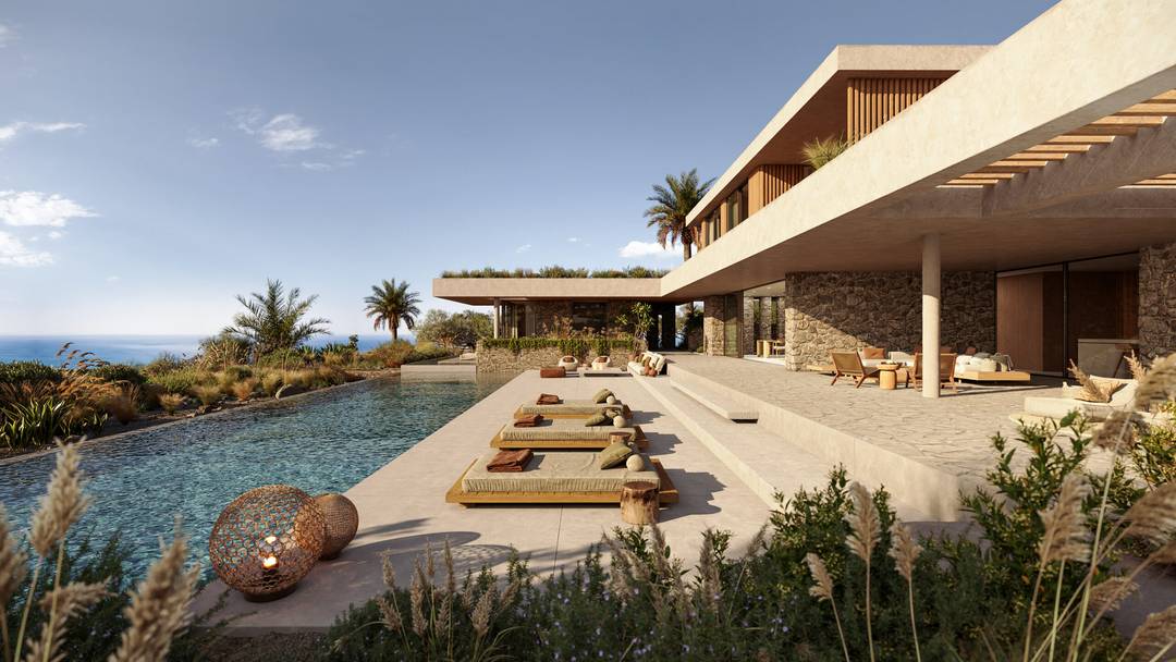 Seaside Villa with pool and garden. [Off-Plan/Off-Market].