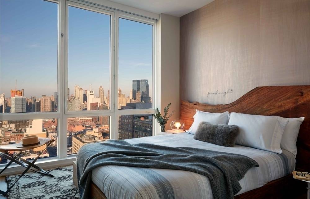 2 Bed/ 2 Bath Luxury Apartment, Hells Kitchen, Floor to Ceiling Windows, Bright and Spacious, Skyline Views