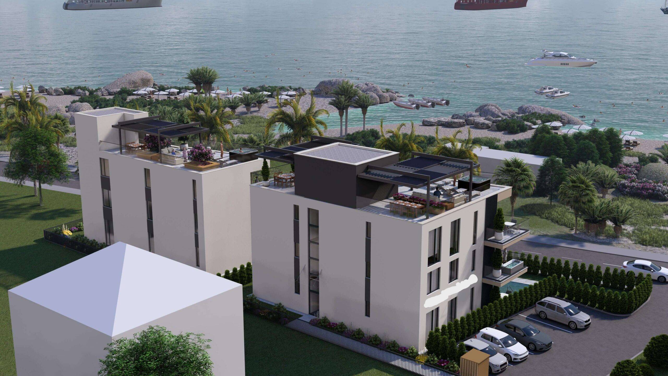 Luxury Ground-Floor Apartment with Private Garden and Pool - Sukošan (Zadar), Croatia