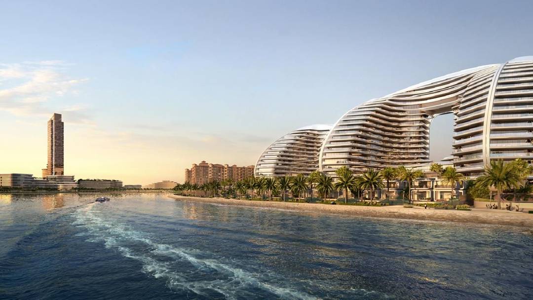 Architectural Icon. Beachfront Address. The Future of Al Marjan Island.