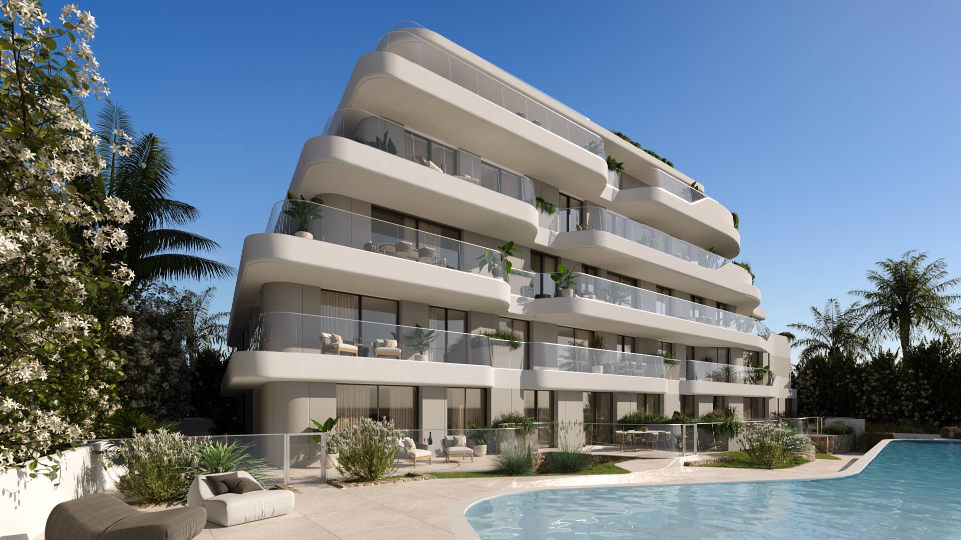 EXCLUSIVE GARDEN APARTMENT IN THE ONE BY ELEMENTS – IBIZA BEACHFRONT LUXURY ONE/FOUR