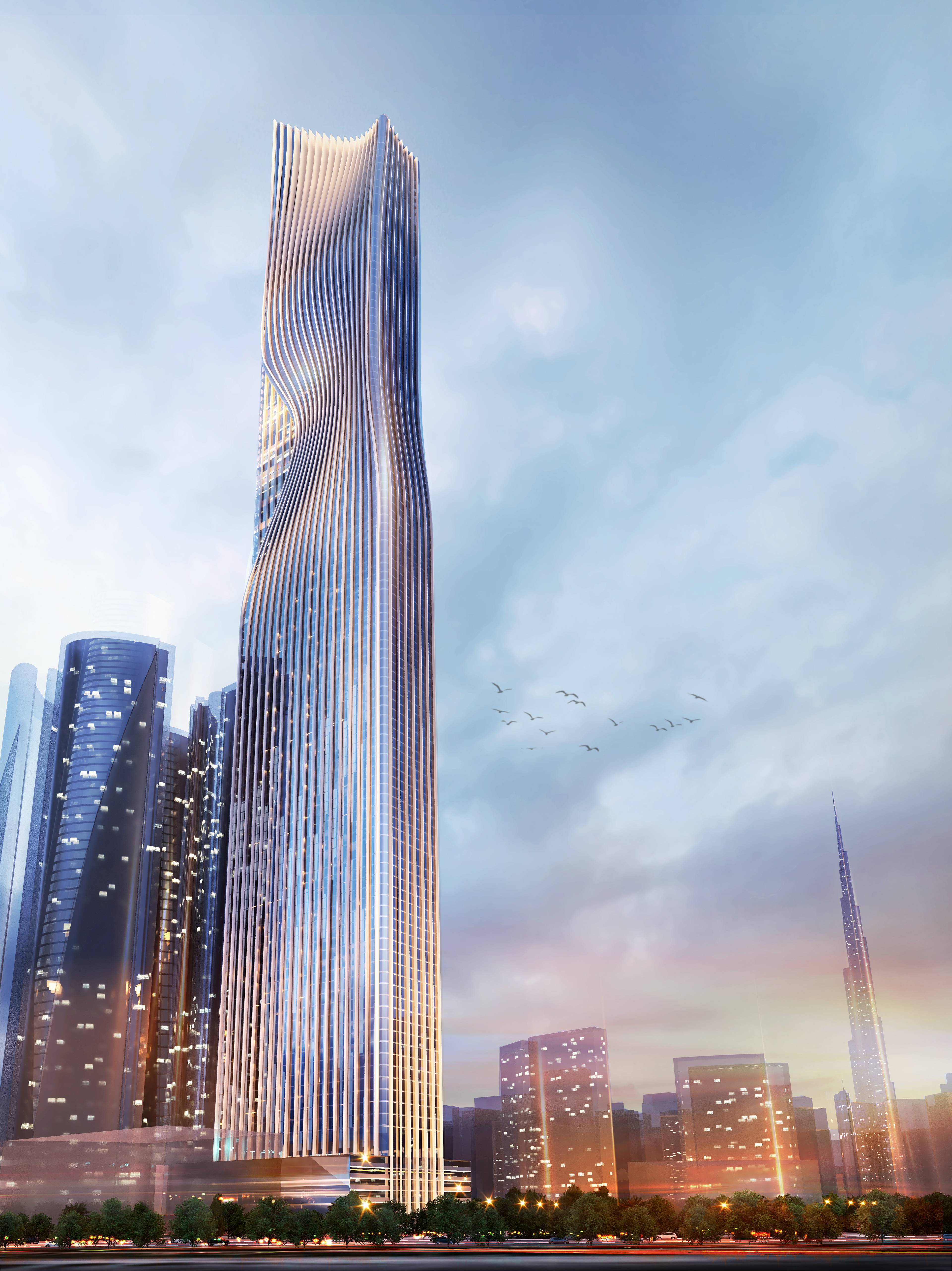 Lavish 4BR Abode in Tiger Sky Tower - Unparalleled Luxury in Dubai's Tallest Residential Haven