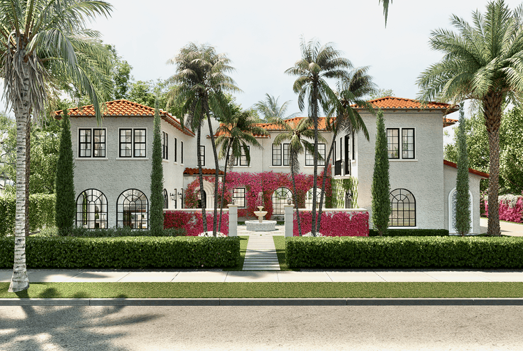 Historic Meets New Construction in this Luxury West Palm Beach Property