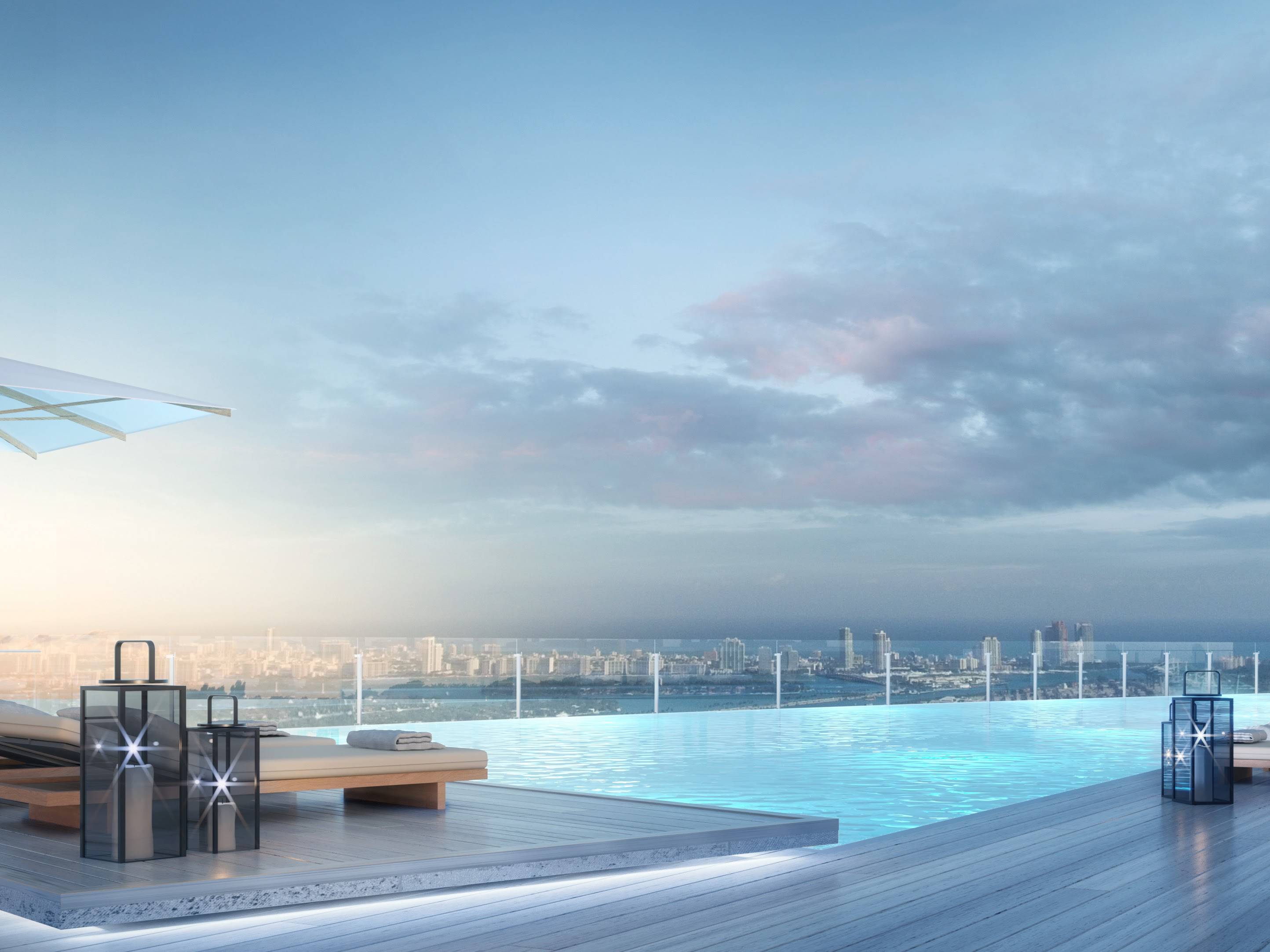 Simple & Pure Aston Martin Brickell Miami New Development  2BR/3.5BA with Den