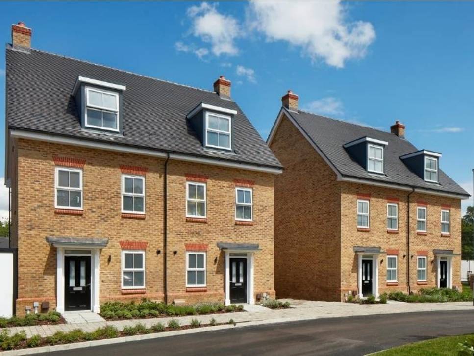 The Markham, Semi Detached 3 Bedrooms, 3 bathrooms, 1 carport & 1 Space in Walton on Thames