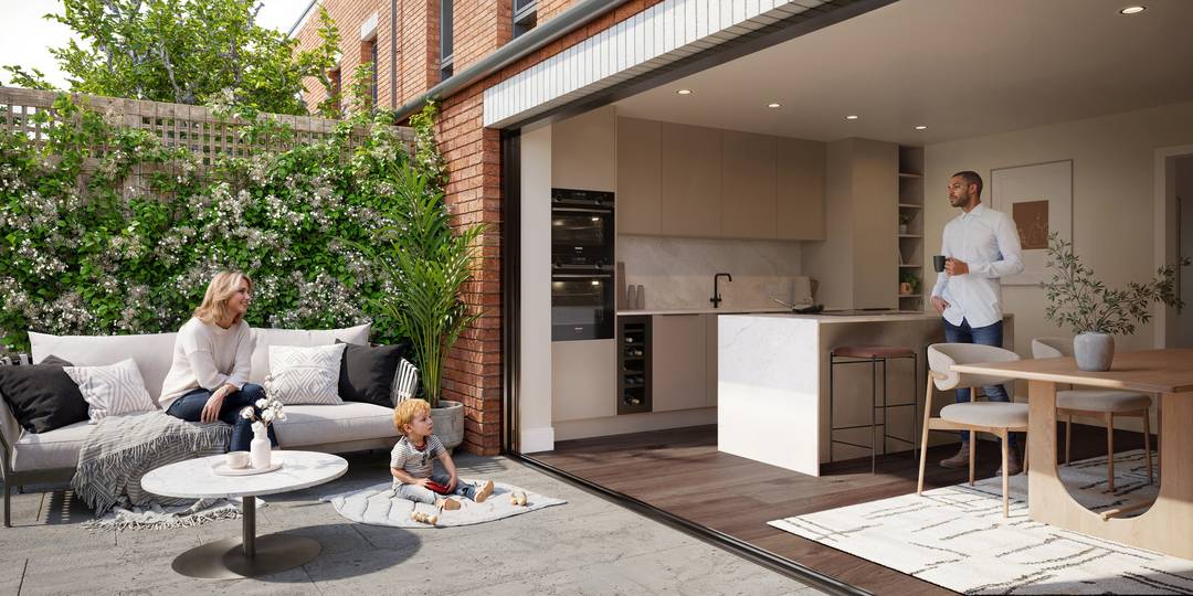 Stunning 3-Bedroom Townhouses at Twickenham Square – Luxury Family Living with Private Gardens