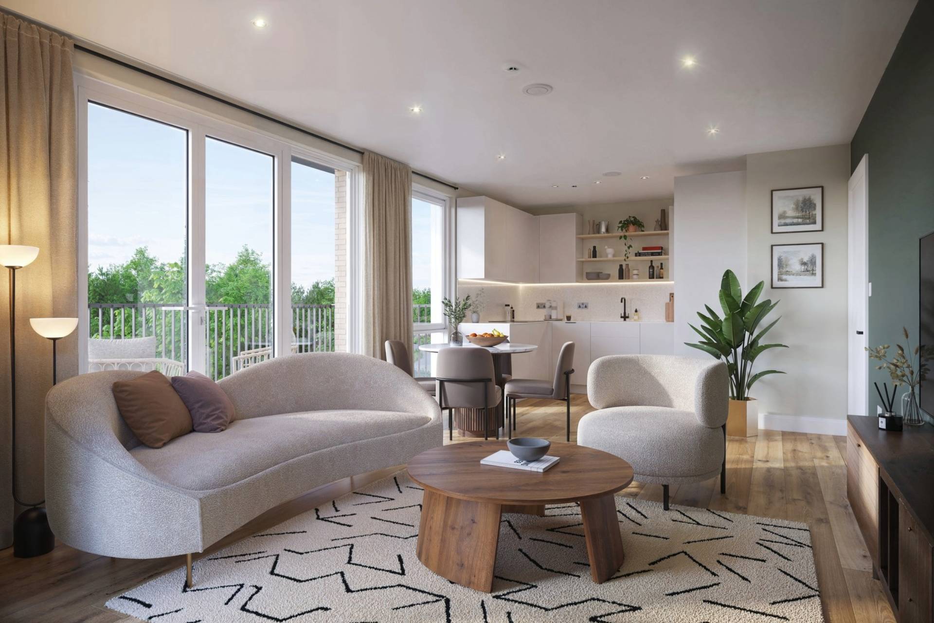 Sophisticated 1-Bedroom Apartments at Twickenham Green: Riverside Living Redefined