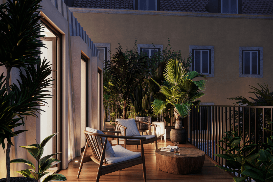 Lisbon Duplex | 2 Bedrooms | Private Terrace | Common Pool | Prime Location