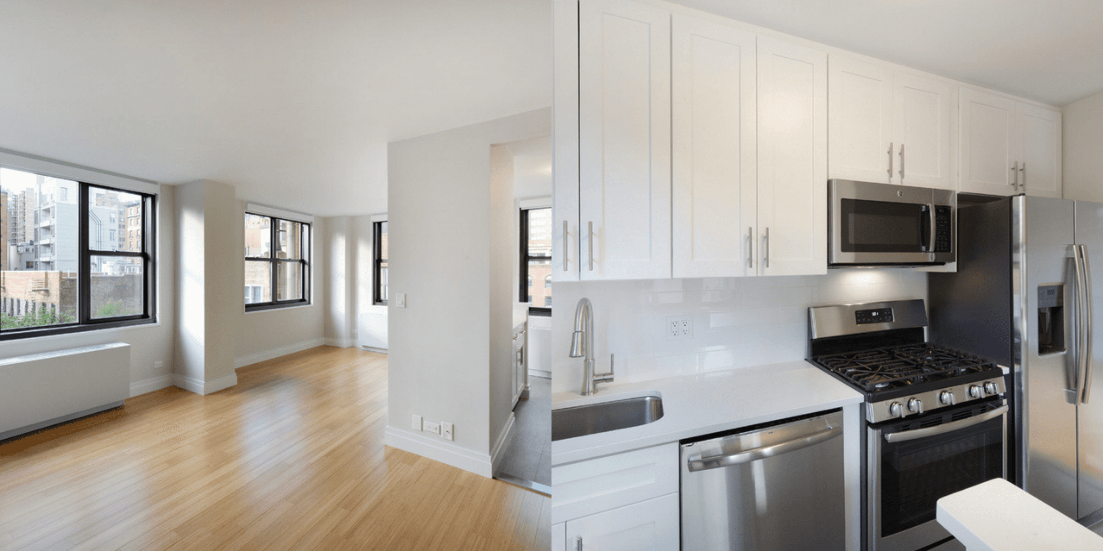 Bright One Bedroom Corner Unit - Kips Bay - No Fee