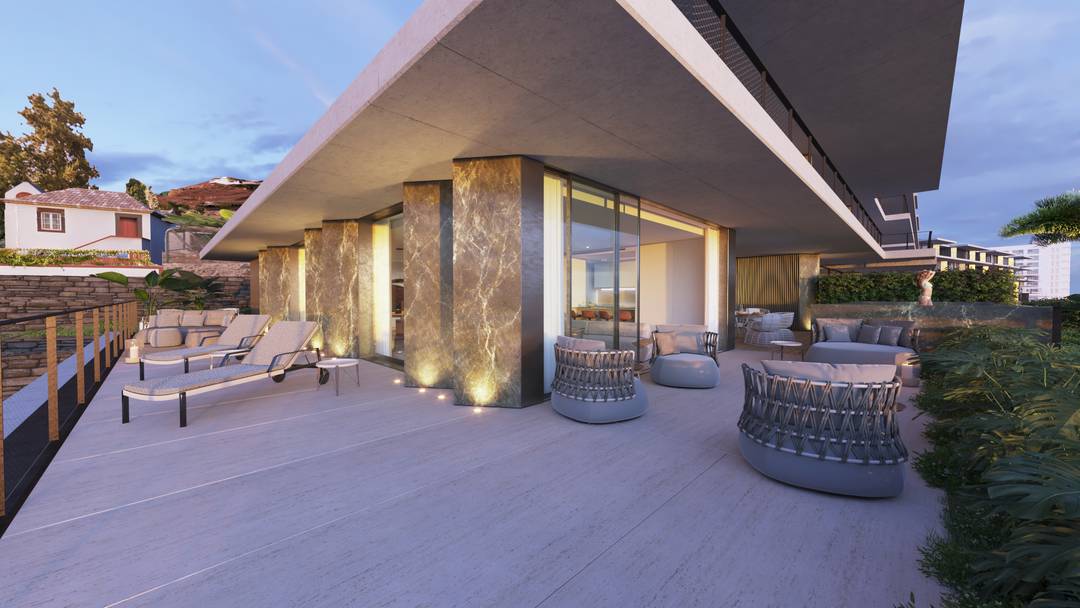 Monumentalis Residences - Luxury 4 Bedroom Ocean Front Apartments- Funchal - Madeira Island