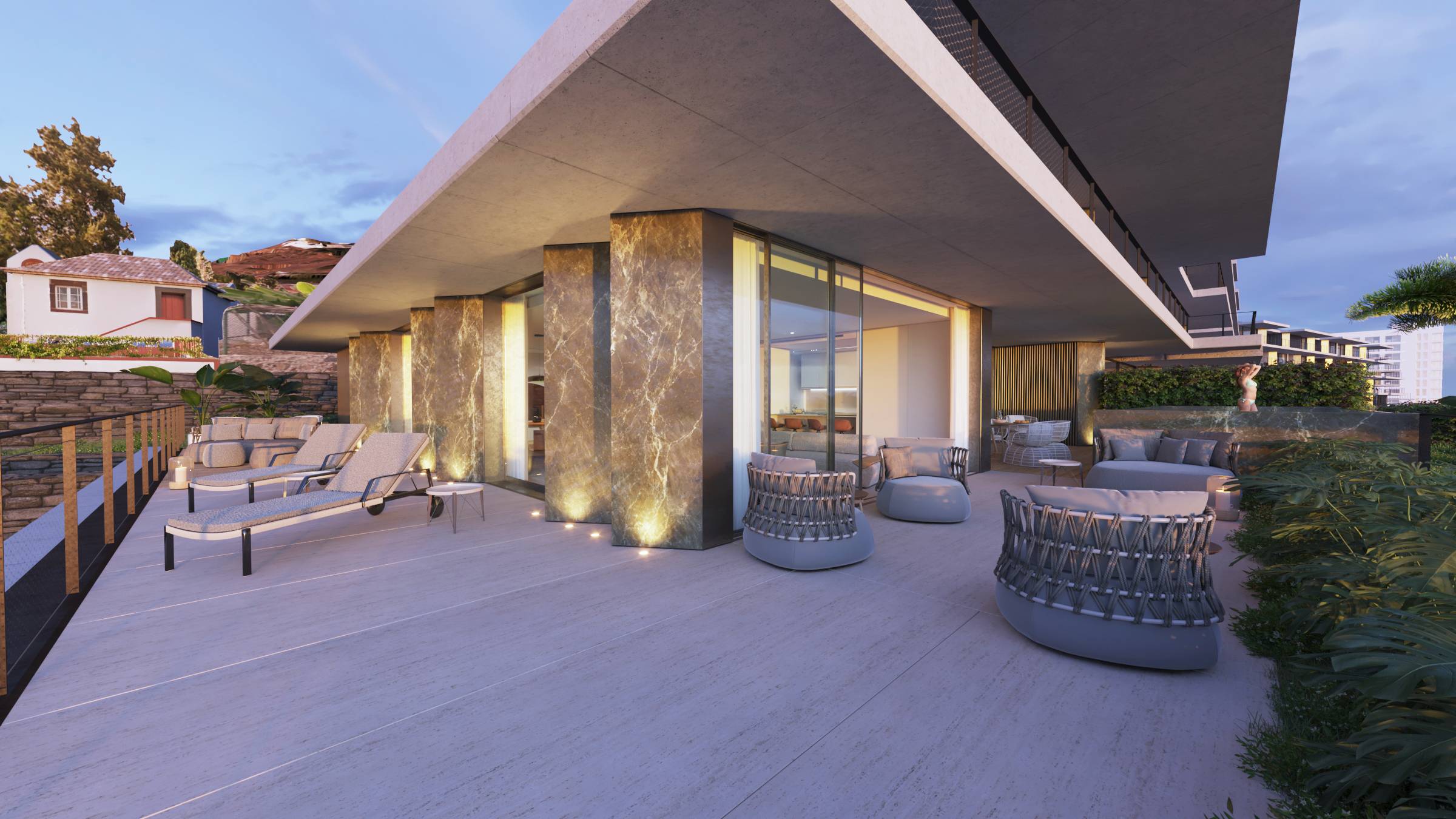 Monumentalis Residences - Luxury 4 Bedroom Ocean Front Apartments- Funchal - Madeira Island