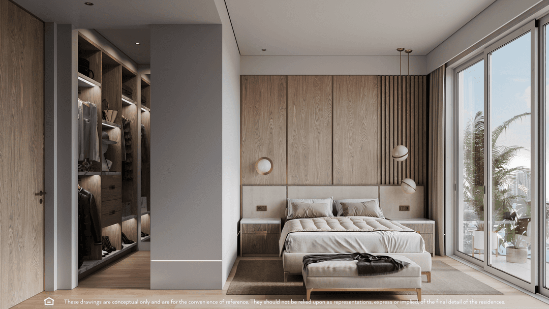 The Perfect Family Setup: Midtown Miami Luxury Apartment with Separated Entrances | 2 Beds | 2 Baths | 914 sf