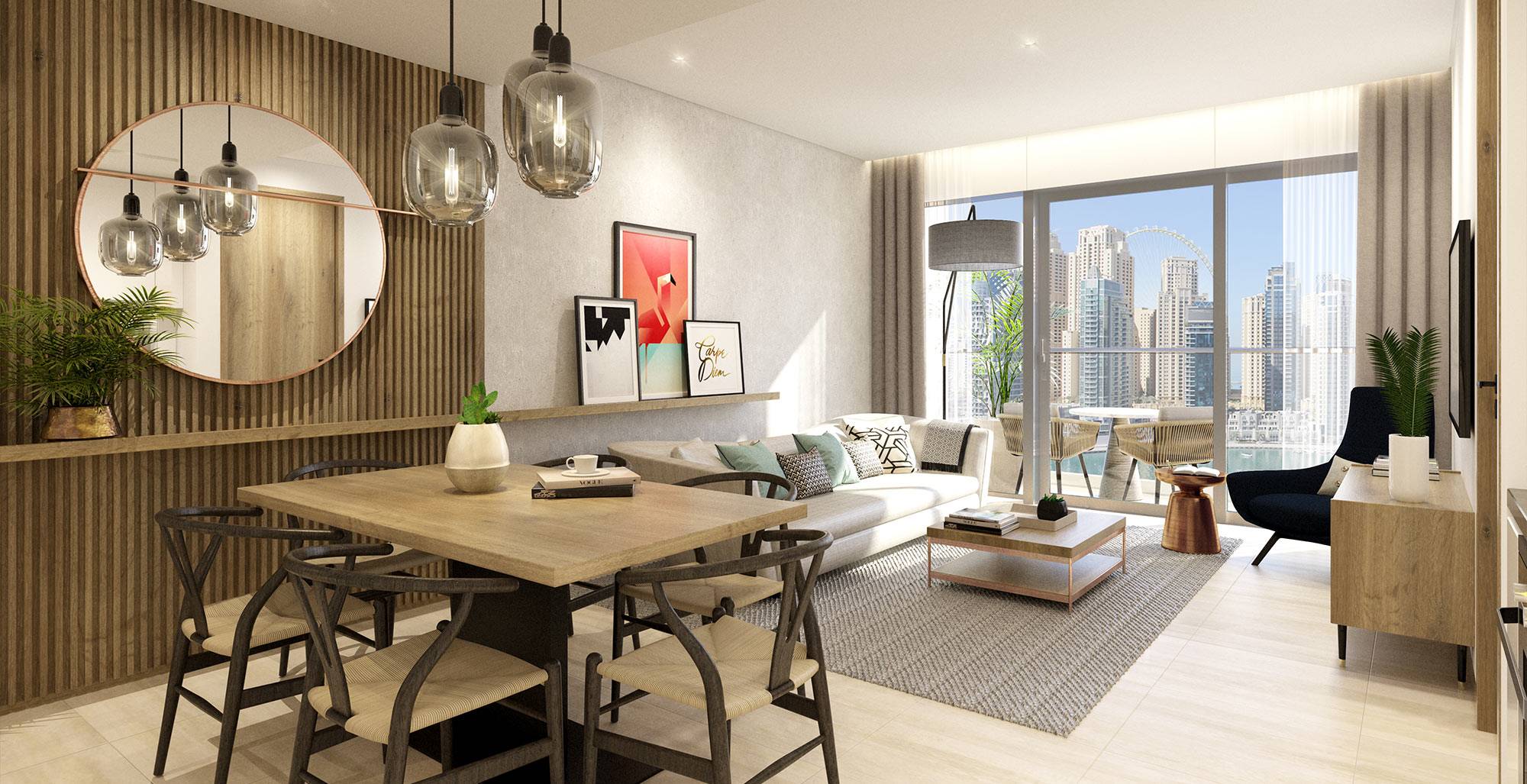 VIDA DUBAI MARINA'S 2-BEDROOM RESIDENCE OF EXQUISITE ELEGANCE