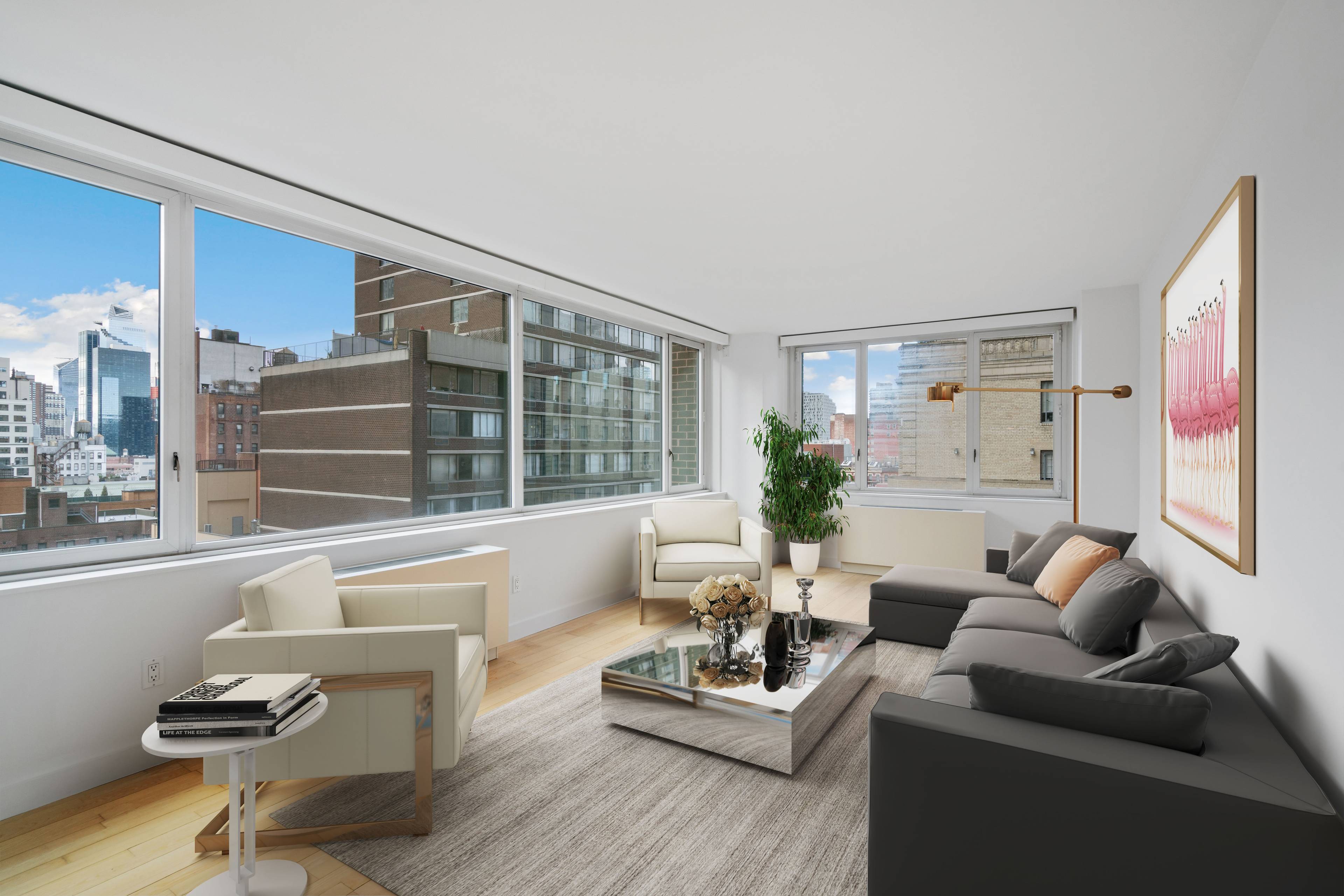 Sunny 2Bed 2Bath on Billionaires Row-The Sheffield with Endless Amenities!