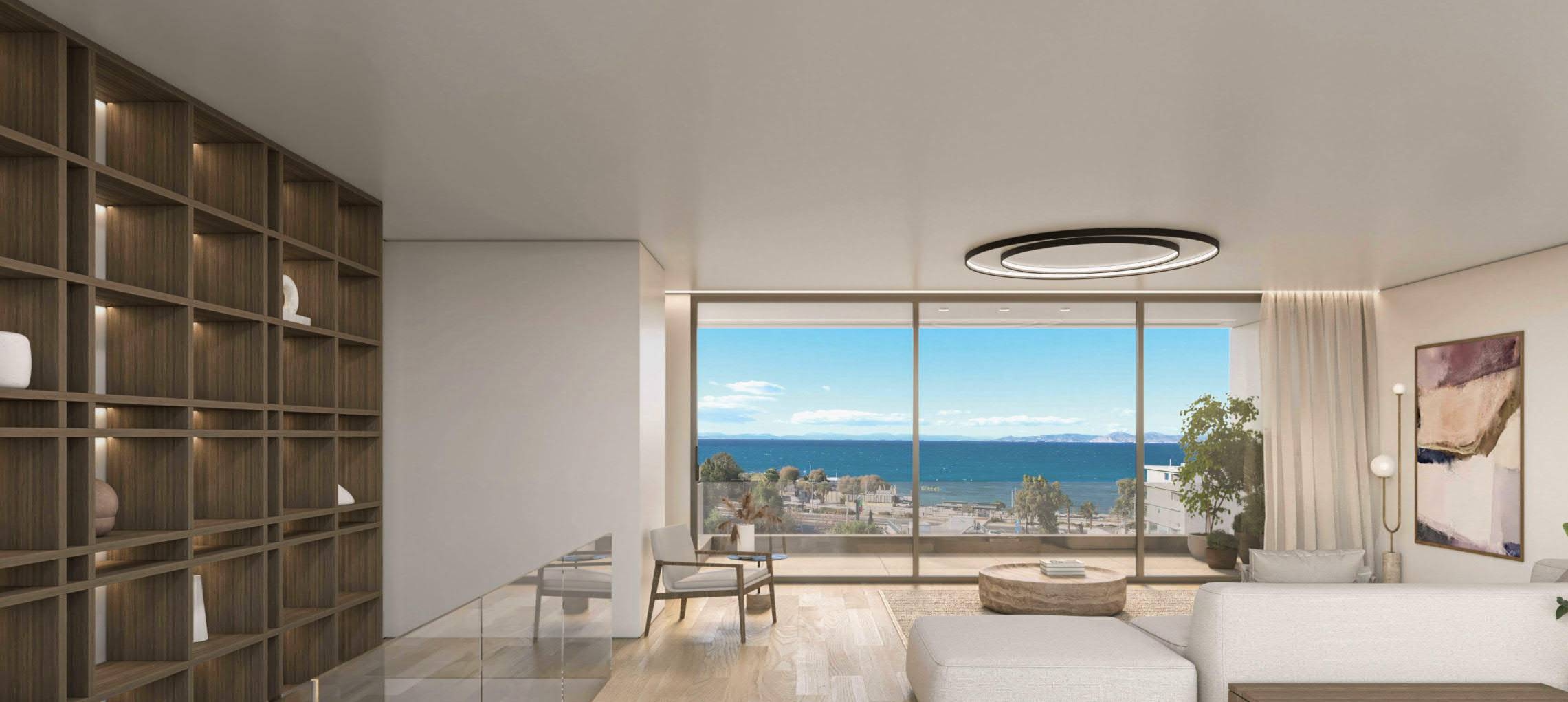 Amazing newly built 240sqm Penthouse Maisonette, with panoramic sea views in Elliniko