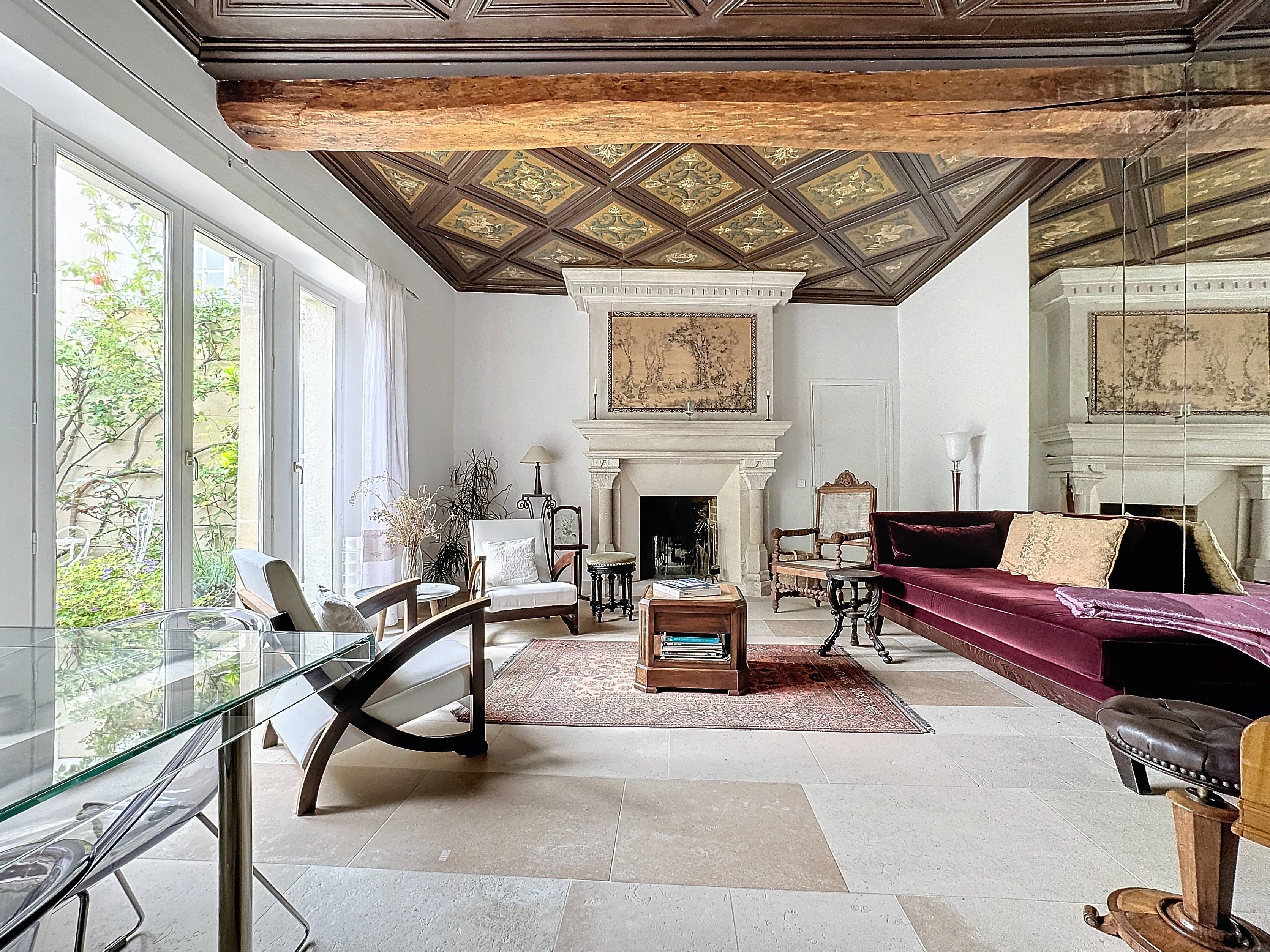 Arts, Serenity and History: This Incredible House in the heart of the French Vexin Comes with a Hidden Treasure