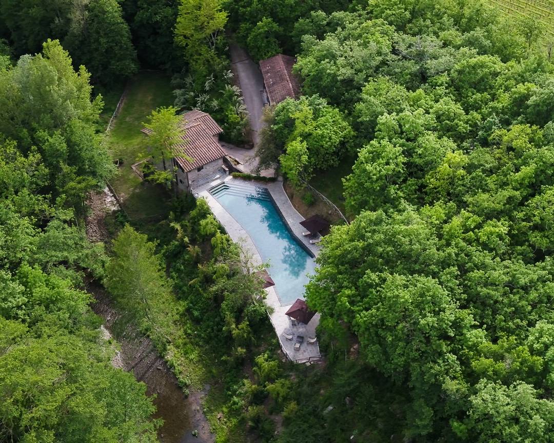 The MILL rental villa in Tuscany