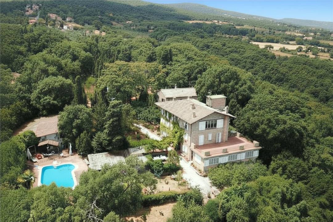 Villa in Tuscany with 99 Acres of land – offered Together or Separately