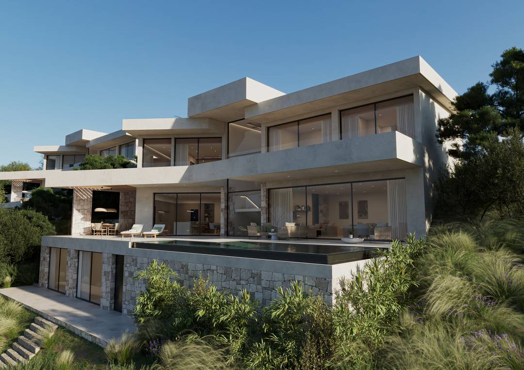 Ultra-luxury golf and ocean view 5 bedroom villas