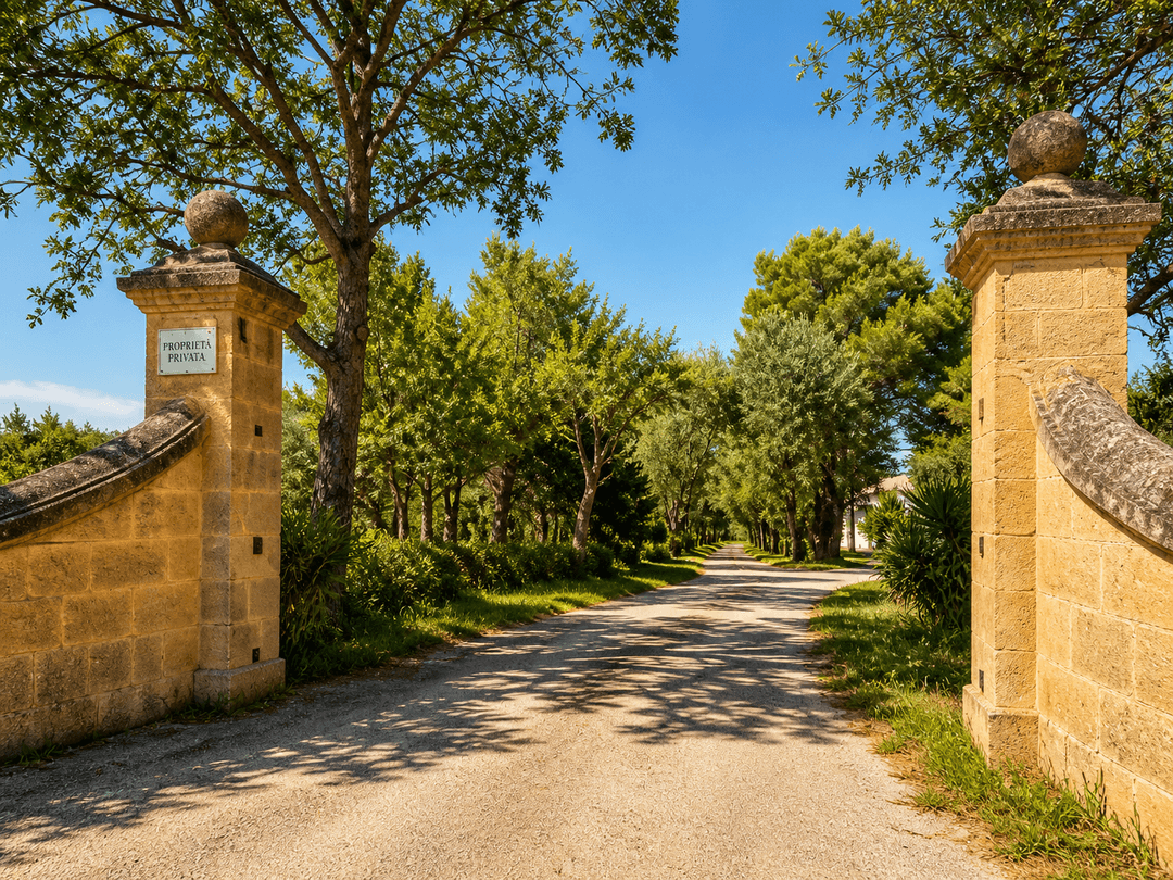 Elegant Countryside Estate with Fruit Orchard, Swimming Pool and Guest Annex near Matera