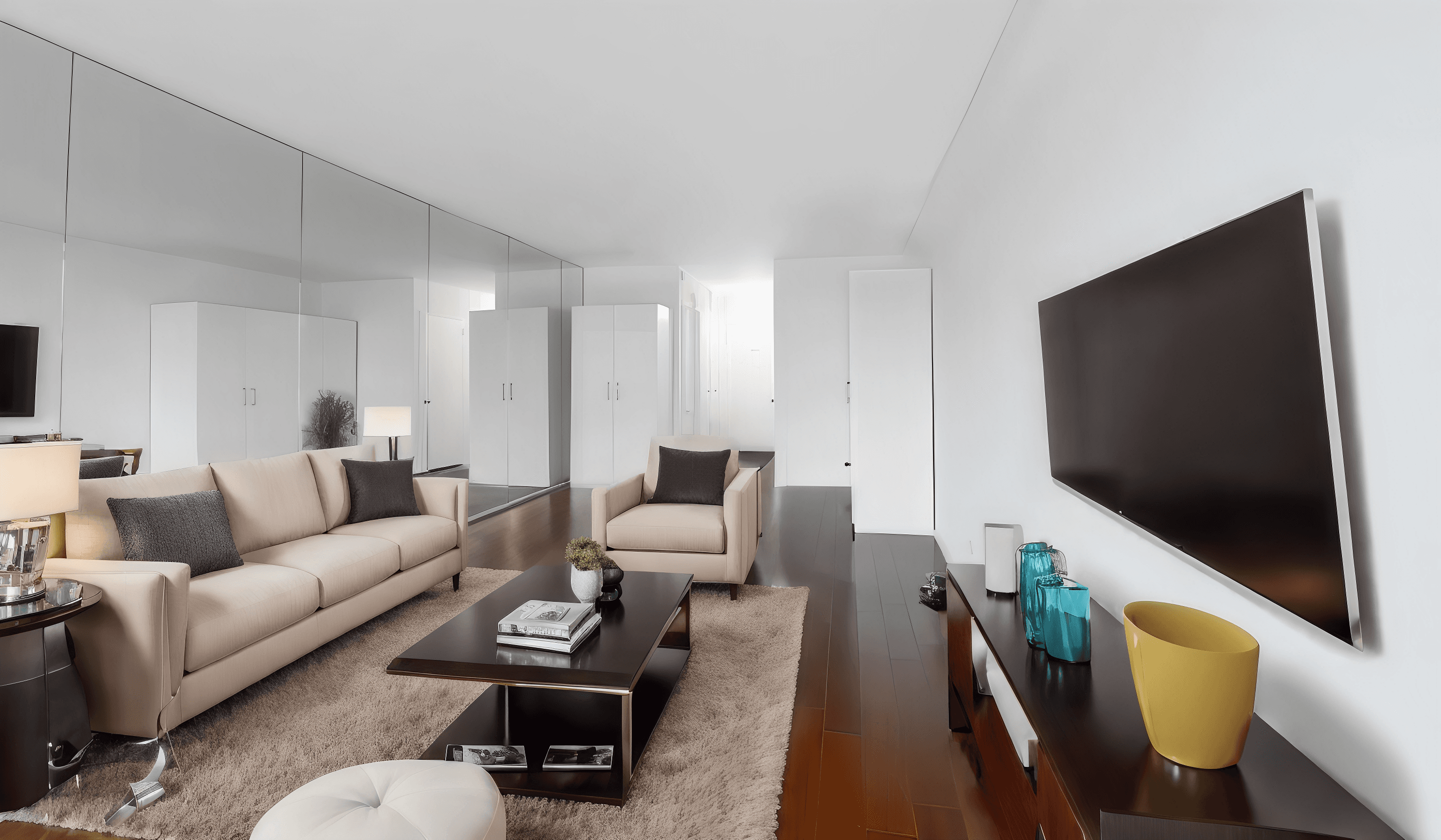 Luxurious Studio in The Galleria: Sunlit Space with Central Park Views on Billionaire’s Row