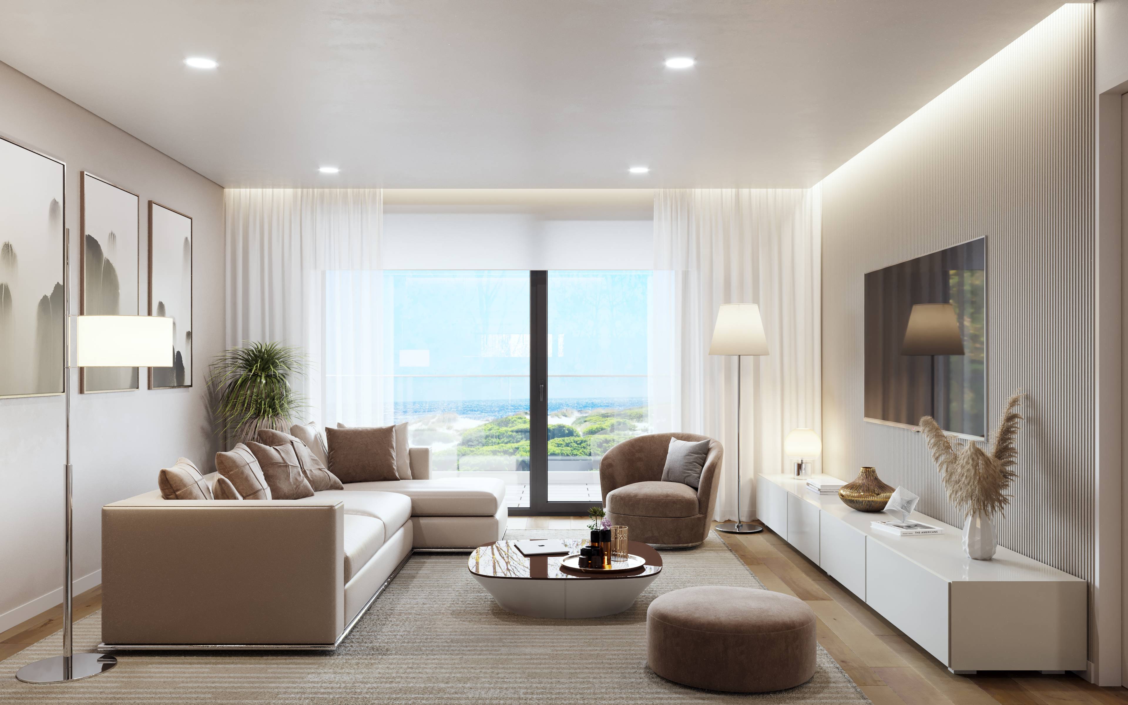 Breathtaking 3 bedroom Apartment | Large Terraces in Costa Nova Beach, Aveiro, Portugal