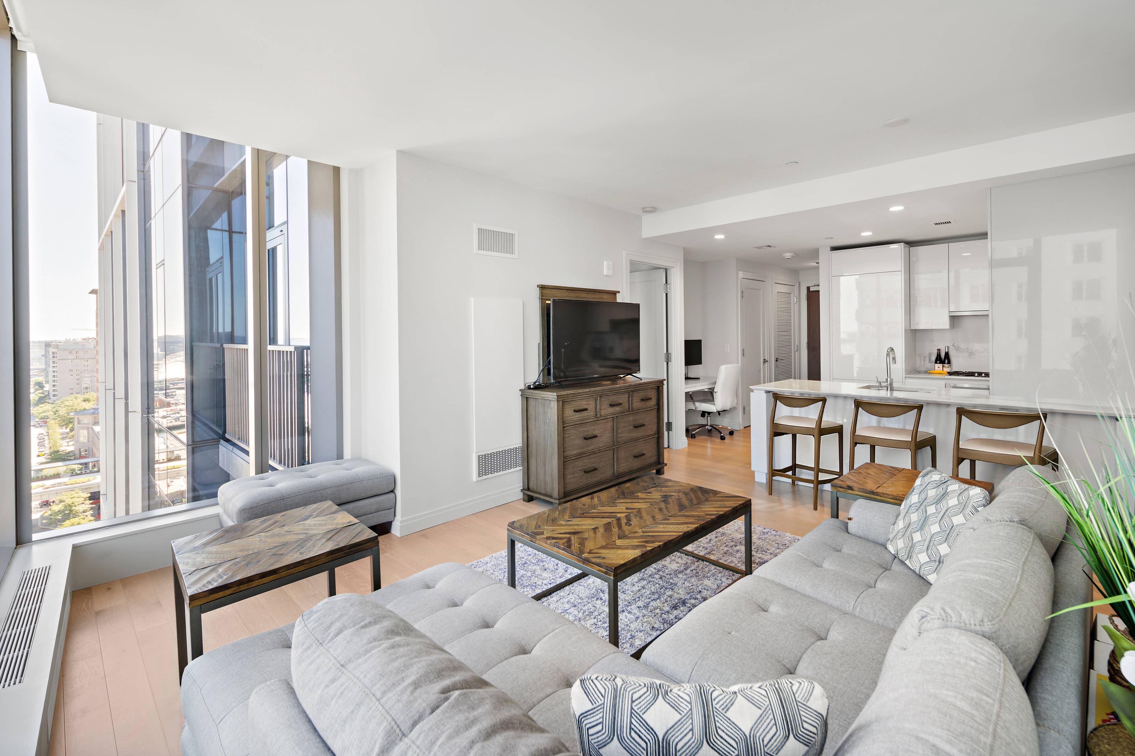 Luxury Boston Seaport Residence | 1-Bedroom in the Iconic EchelonSeaport