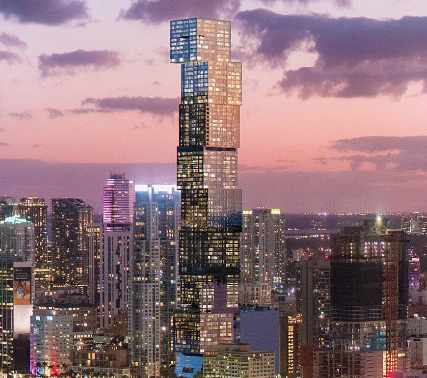 Downtown Miami | Waldorf Astoria Residences | 4 Bedrooms | 4.5 Bathrooms | Media | Den | Private Elevator |Spectacular water and city views