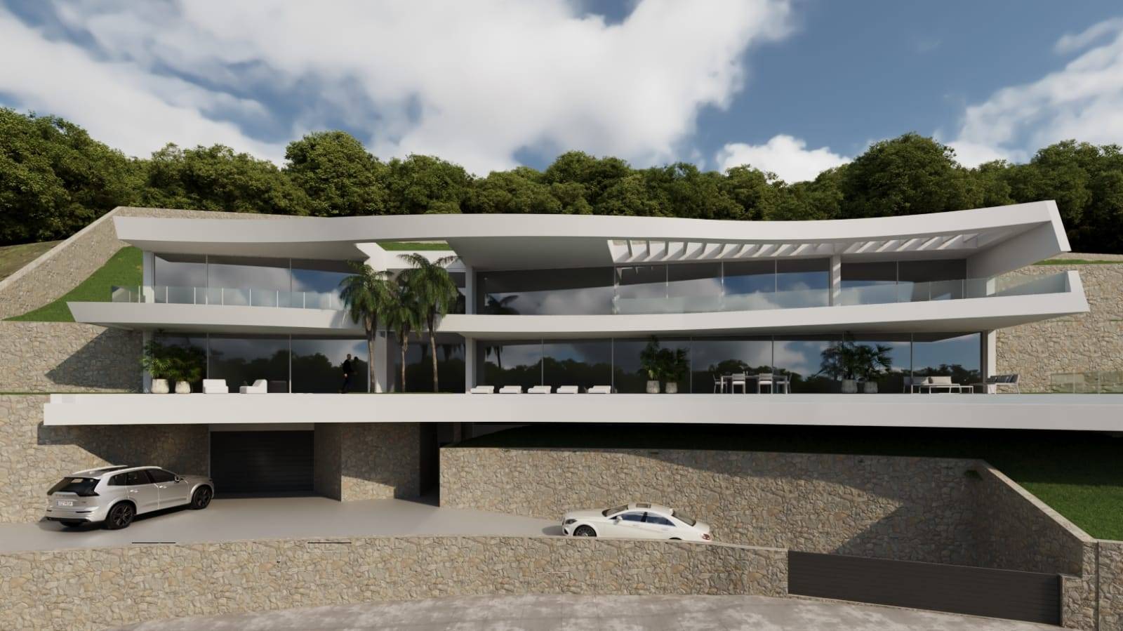 Signature Villa in El Rosario with Beautiful Views over a Golf Course and Sea