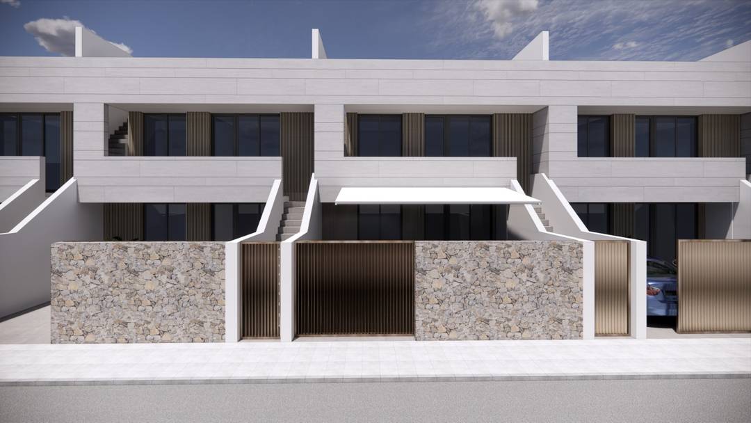 New Build Bungalows with Private Pool in Santiago de la Ribera