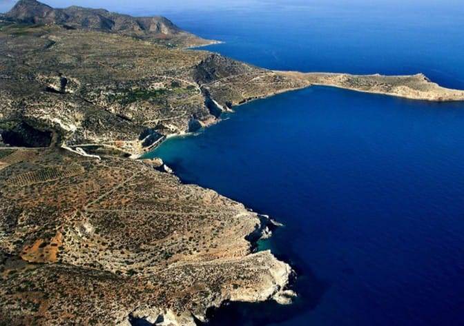 Massive Coastal  plot of land in Mediterranean paradise for development in East Crete
