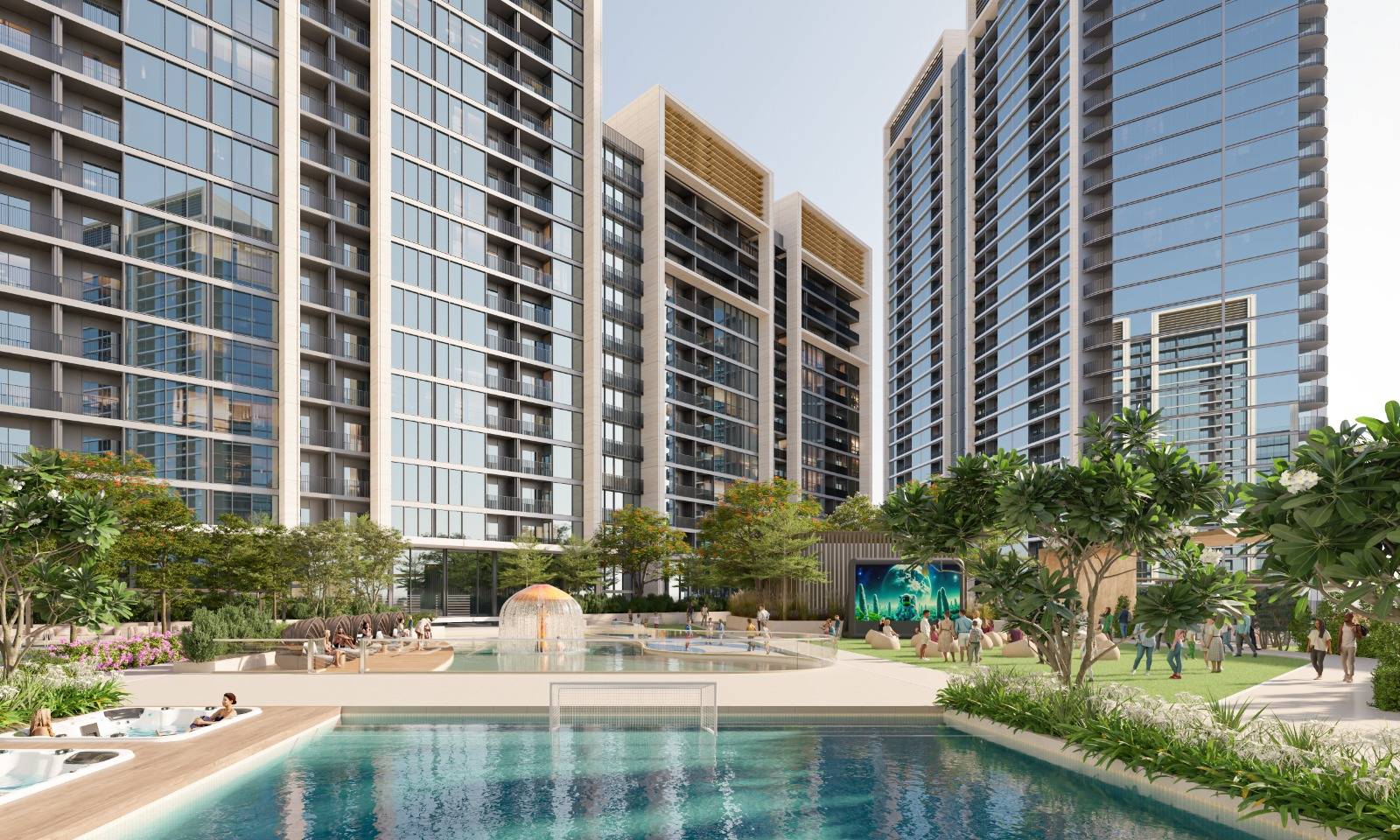 Elegant 1BR Residences Await at Sobha Orbis, Motor City Dubai