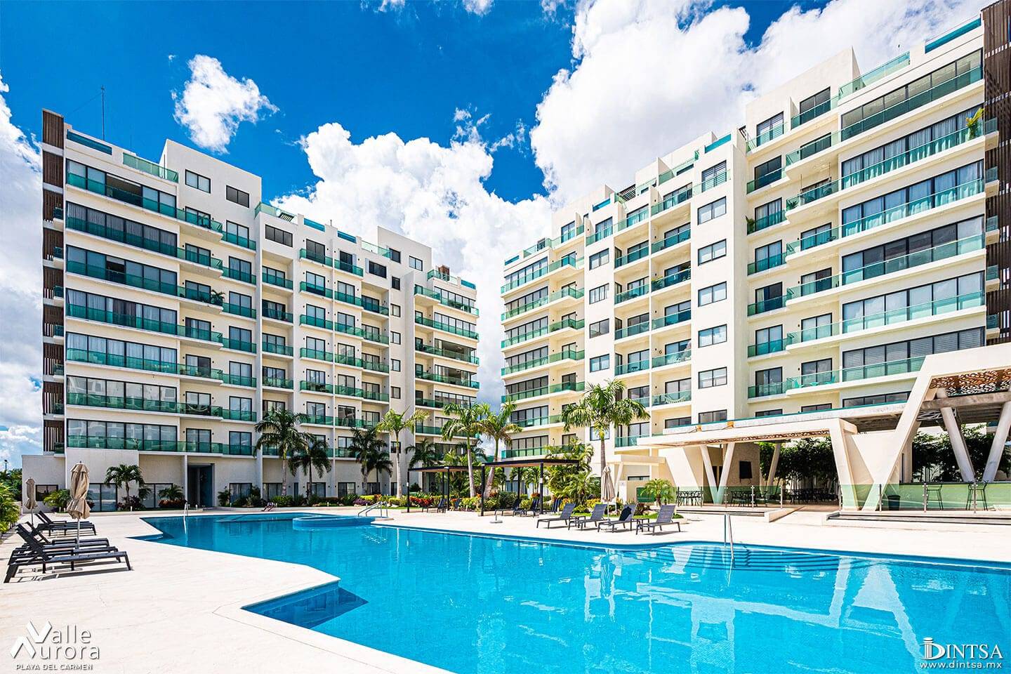 Best price for 2 bedrooms modern in Playa del Carmen