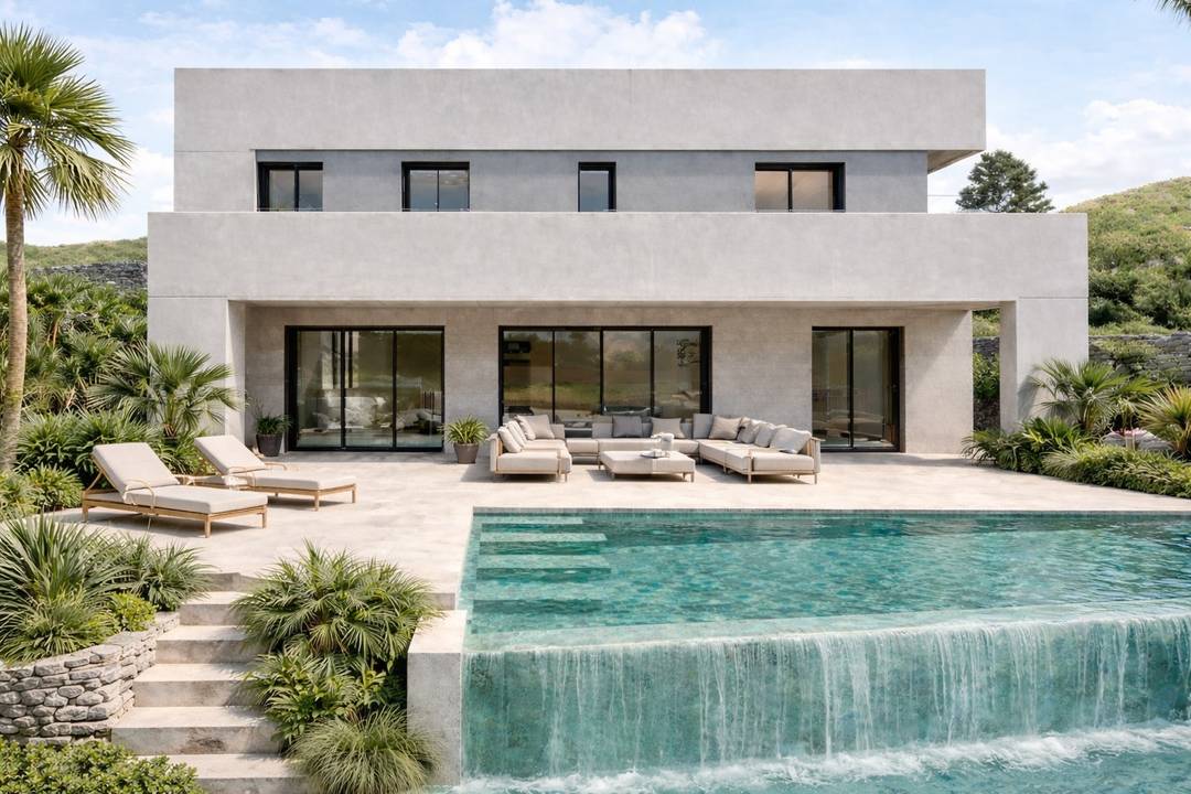 Exquisite 4 bedroom ocean view villa in a charming small Spanish town of Nerja