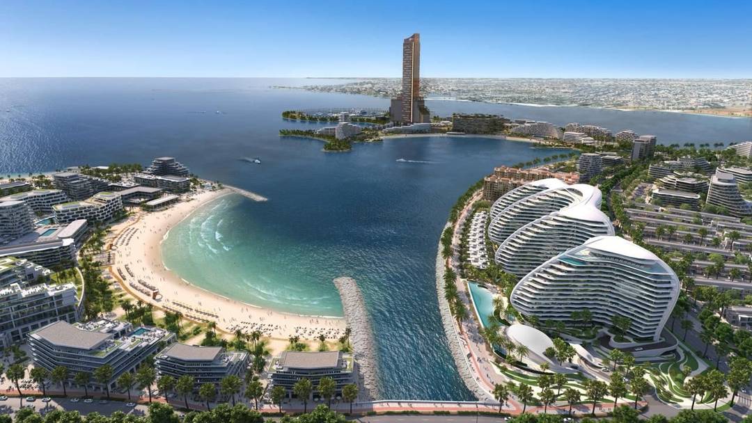 Architectural Icon. Beachfront Address. The Future of Al Marjan Island.