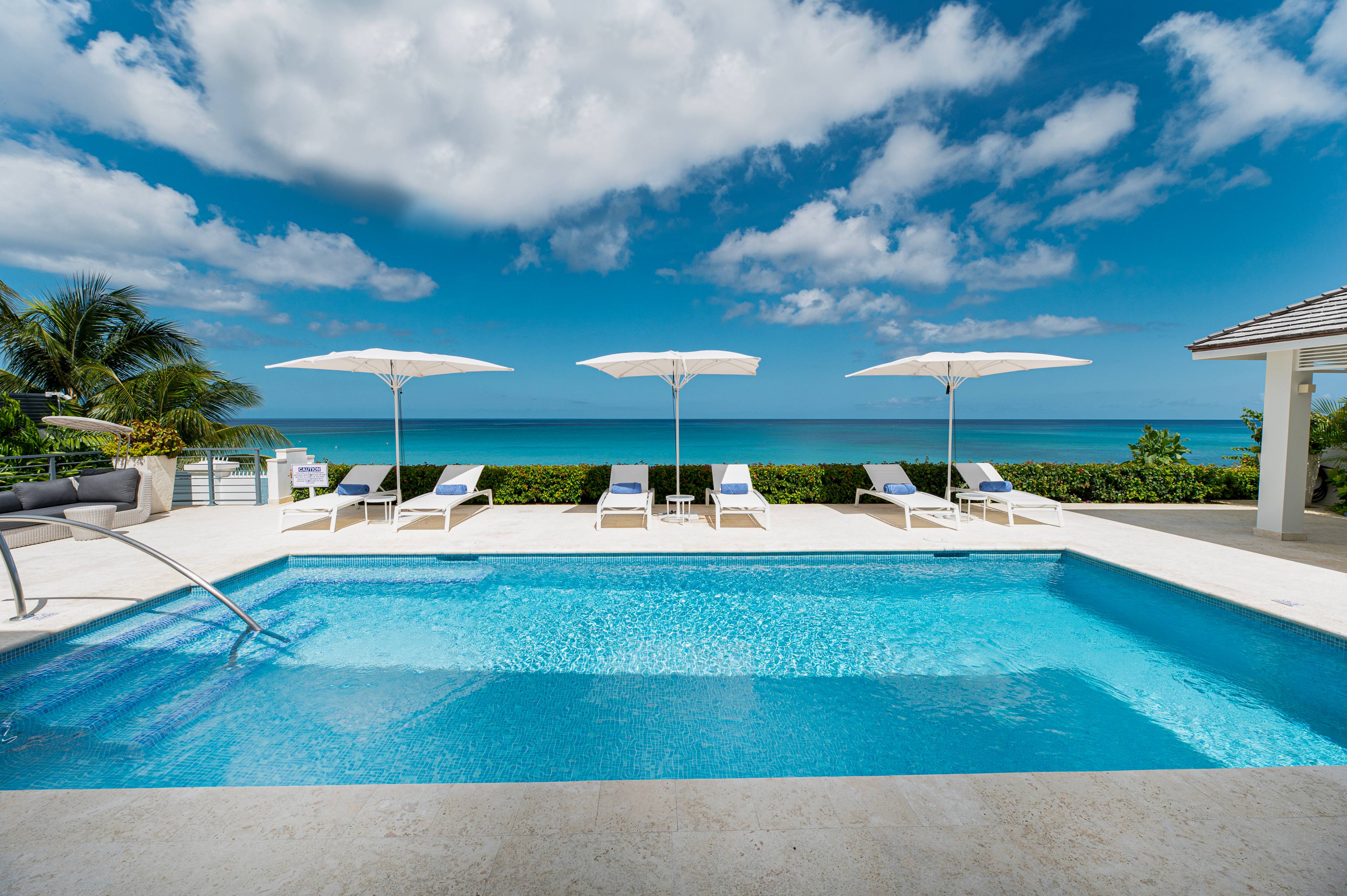 Sleek Five-Bedroom Beachfront Estate with Panoramic Caribbean Views – Blue Oyster, Barbados