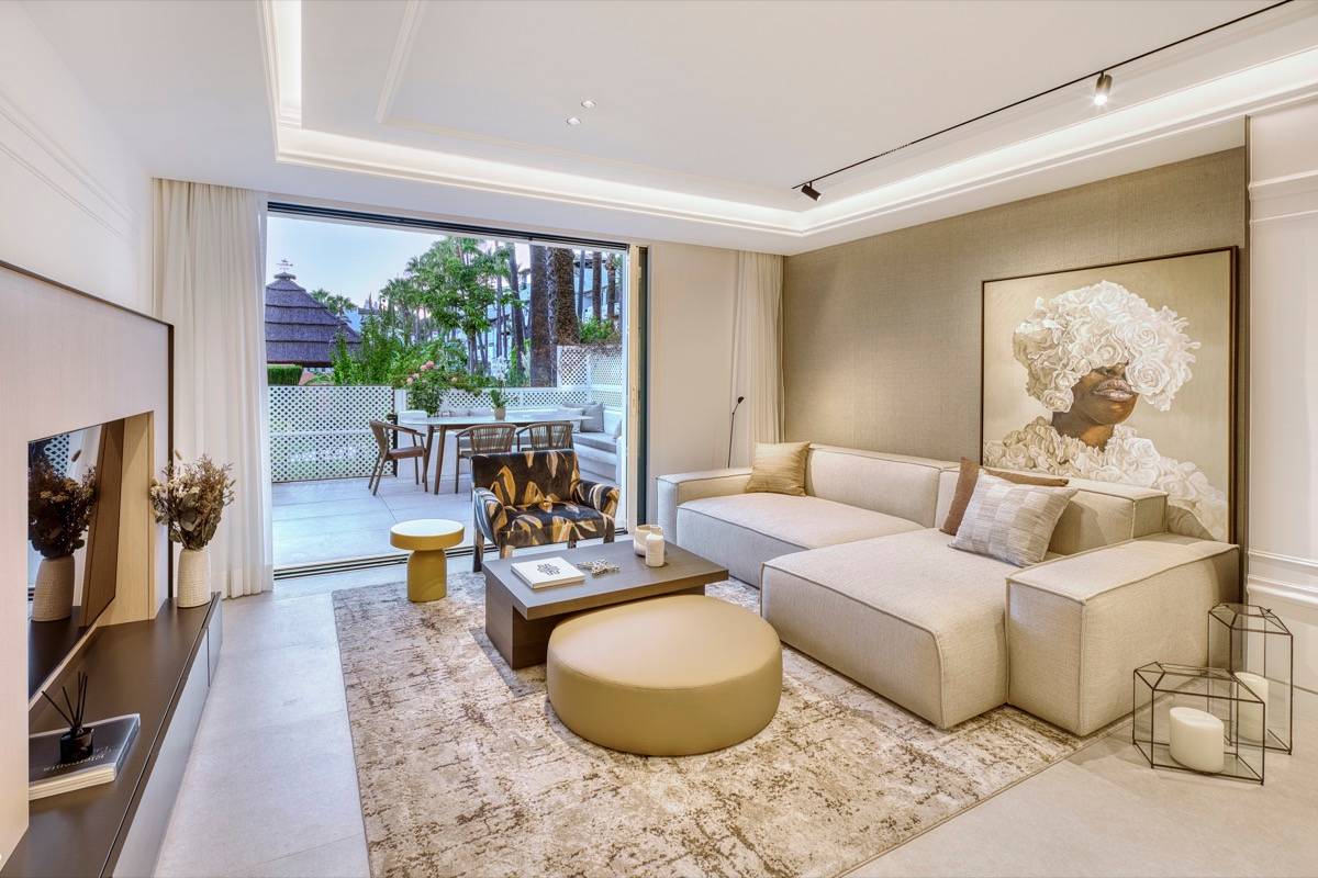 Stunning Ground Floor 3-Bed Apartment, Puente Romano Resort, Marbella